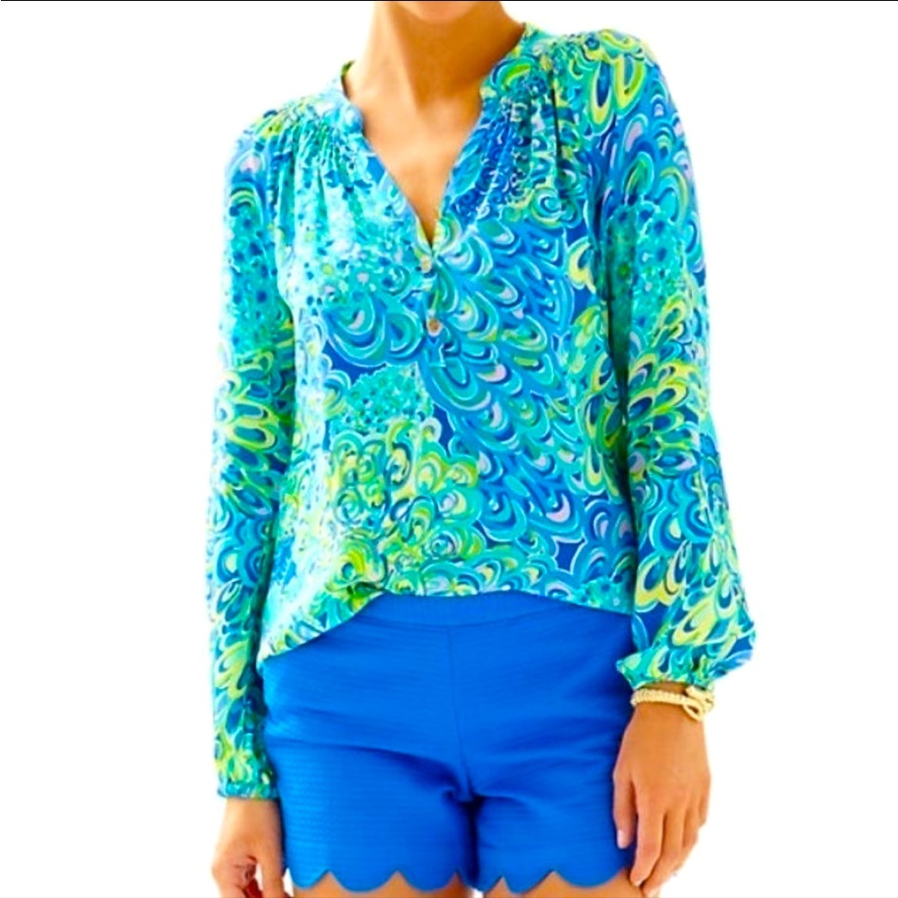 NWT Lilly Pulitzer LILLYS LAGOON Elsa XS